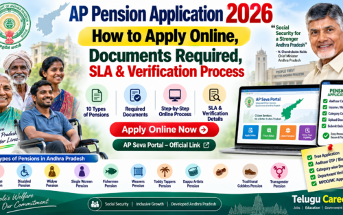 AP Pension Application 2026: How to Apply Online, Documents Required, SLA & Verification Process